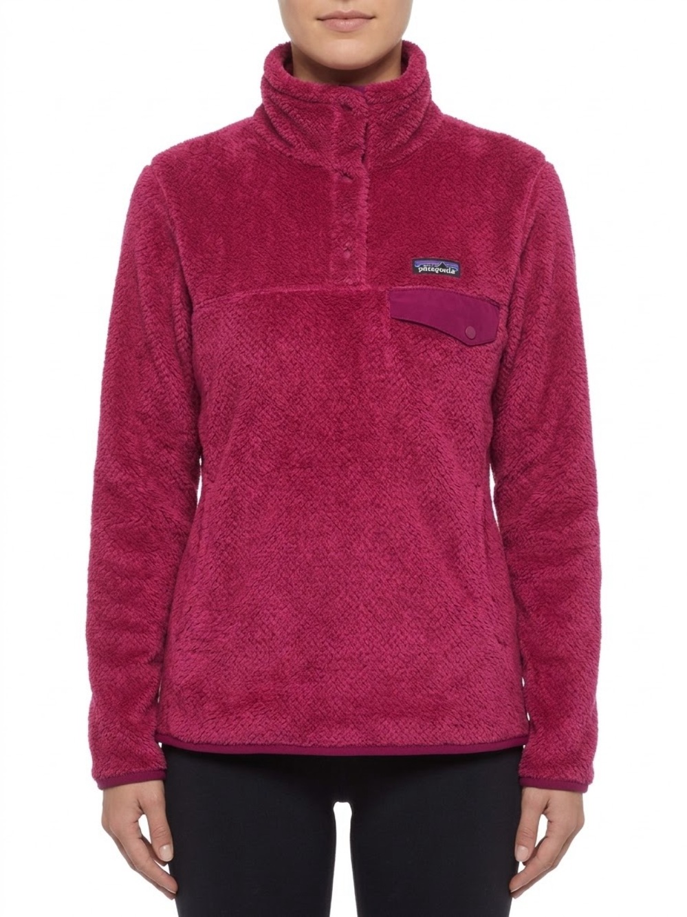Patagonia Re-Tool Snap-T Fleece Rubellite Pink Women’s M